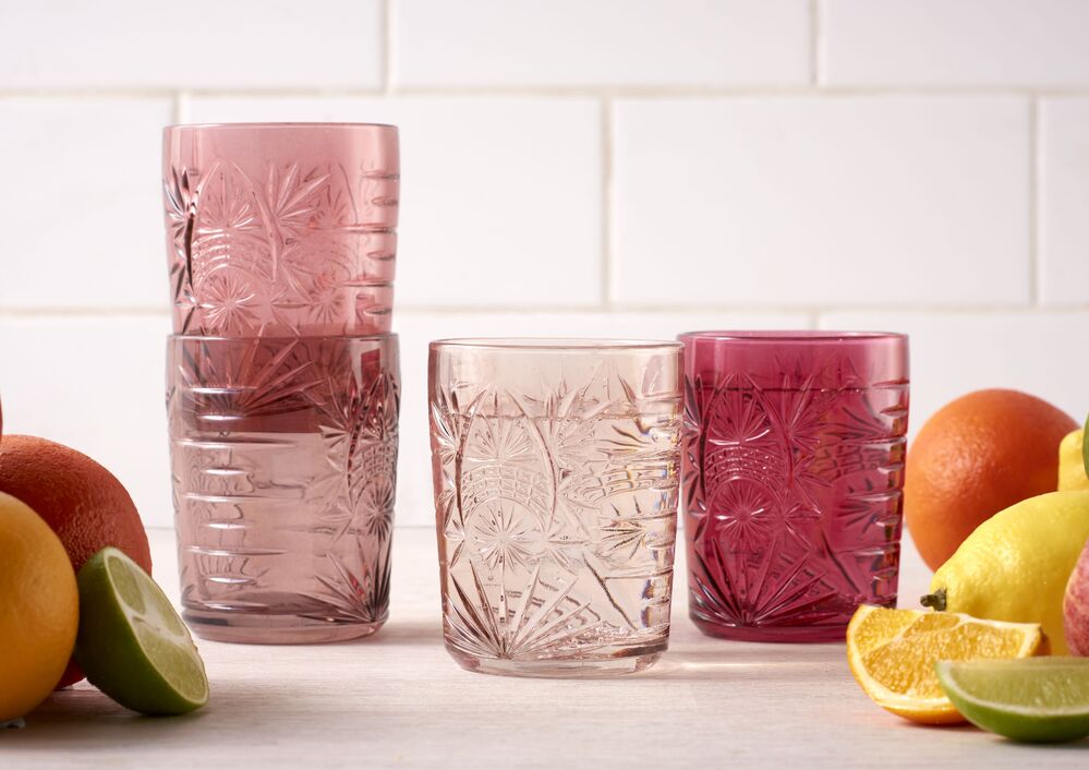 Match & Color Pink Tones - Set 4 Tumblers - Deb's Hidden Treasures