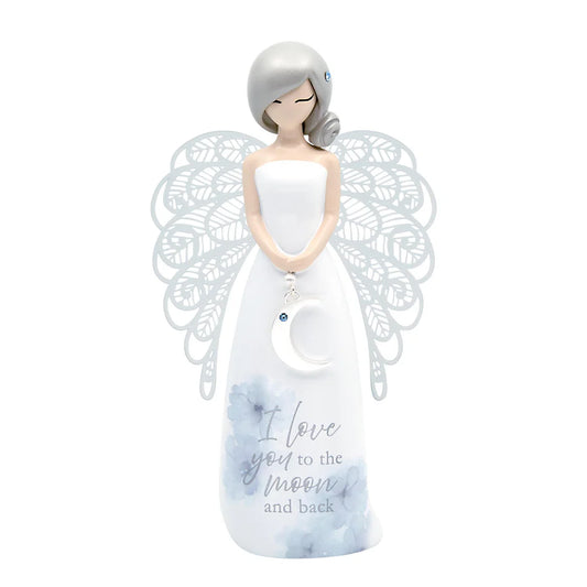 Angel Figurine - Moon and Back 155cm - Deb's Hidden Treasures