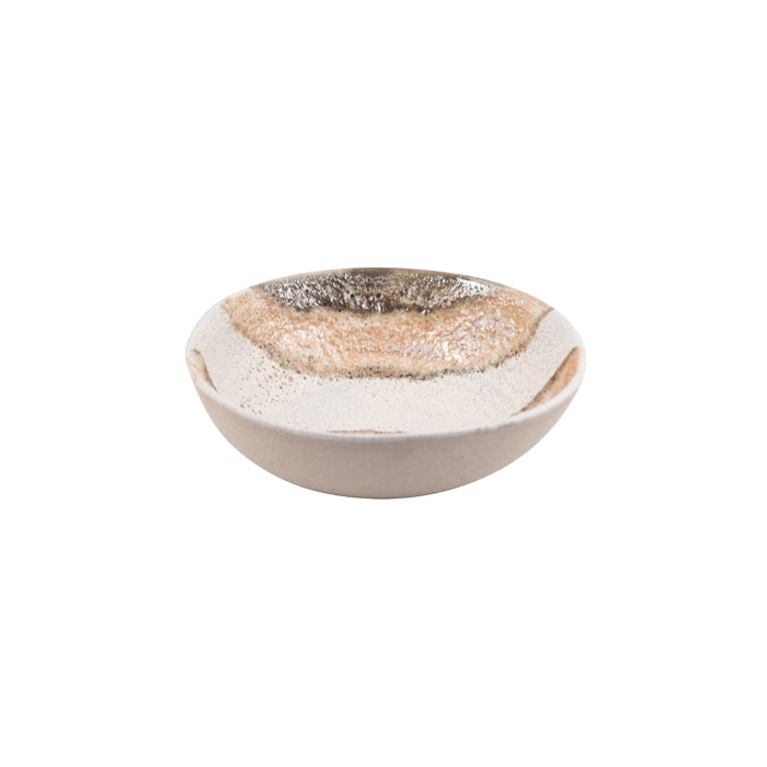 Cebu Stone Striped Cream Bowl - Various Sizes - Deb's Hidden Treasures