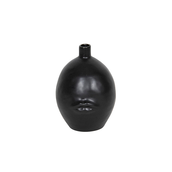 Porcelain Black Lips Vase - Deb's Hidden Treasures