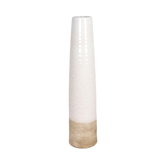 Denver Cream/Taupe Narrow Vase - Various Sizes