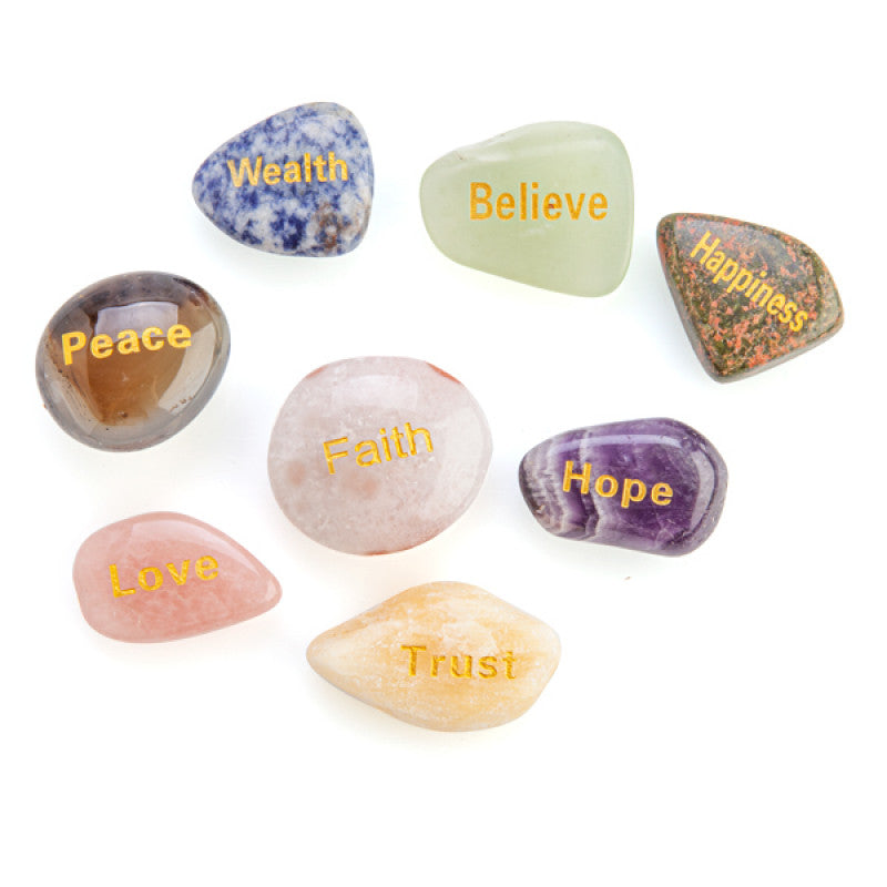 Gemstone Wishing Stone - Assorted Styles