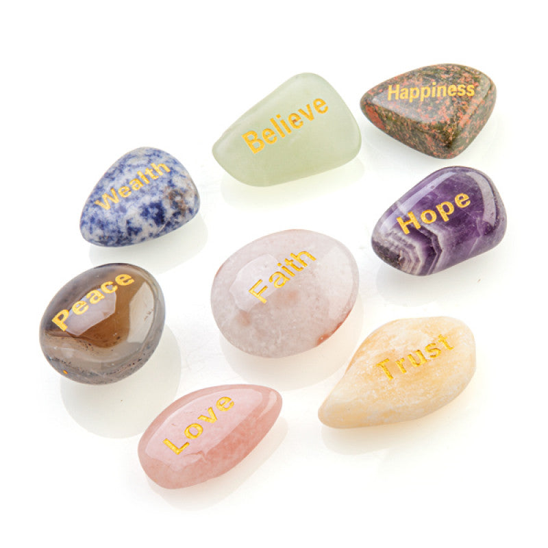 Gemstone Wishing Stone - Assorted Styles