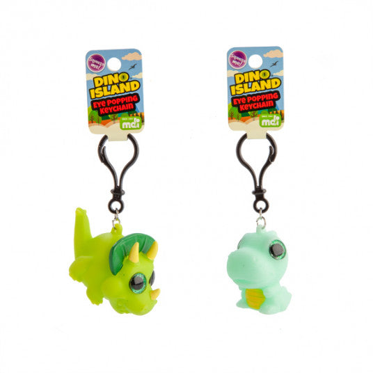 Dino Island Eye Popping Keychain