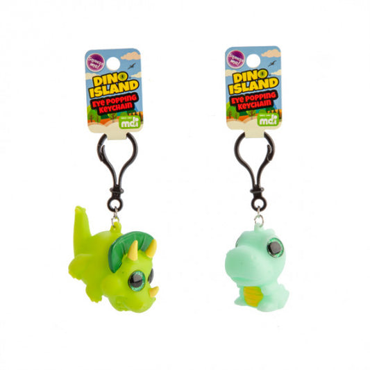 Dino Island Eye Popping Keychain