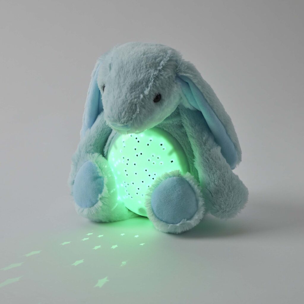 Blue Bunny Plush Night Light - Deb's Hidden Treasures