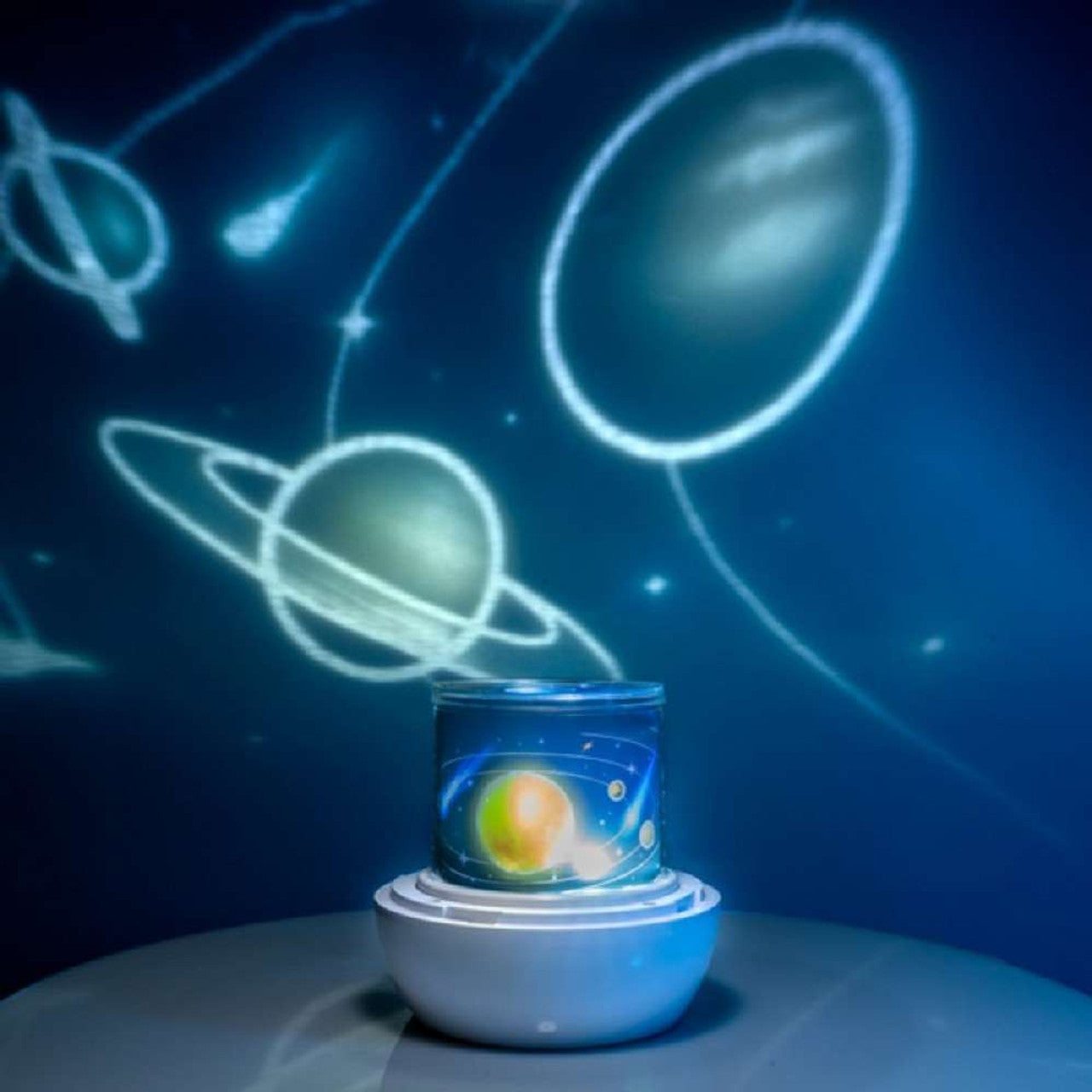 Lumi-Go-Round Space Rotating Projector Light - Deb's Hidden Treasures