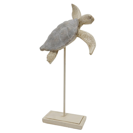Brighton Resin Turtle on Stand - Various Sizes - Pure Homewares