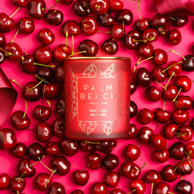 Neon Cherry 420g Candle