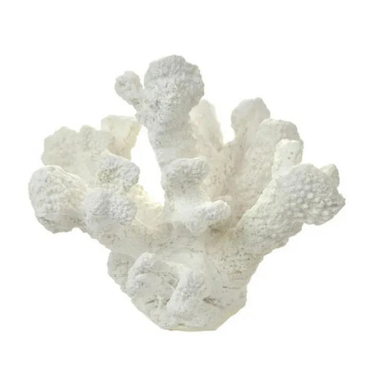 White Tube Coral Sculpture 19cm - Coast to Coast