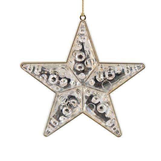 Hanging Stardrop Christmas Decoration