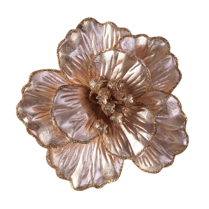 Clip-On Magnolia - Metallic Pink