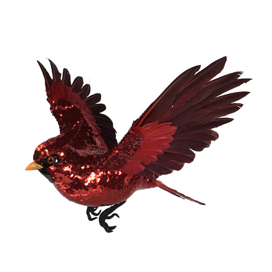 Red Cardinal with Sequins