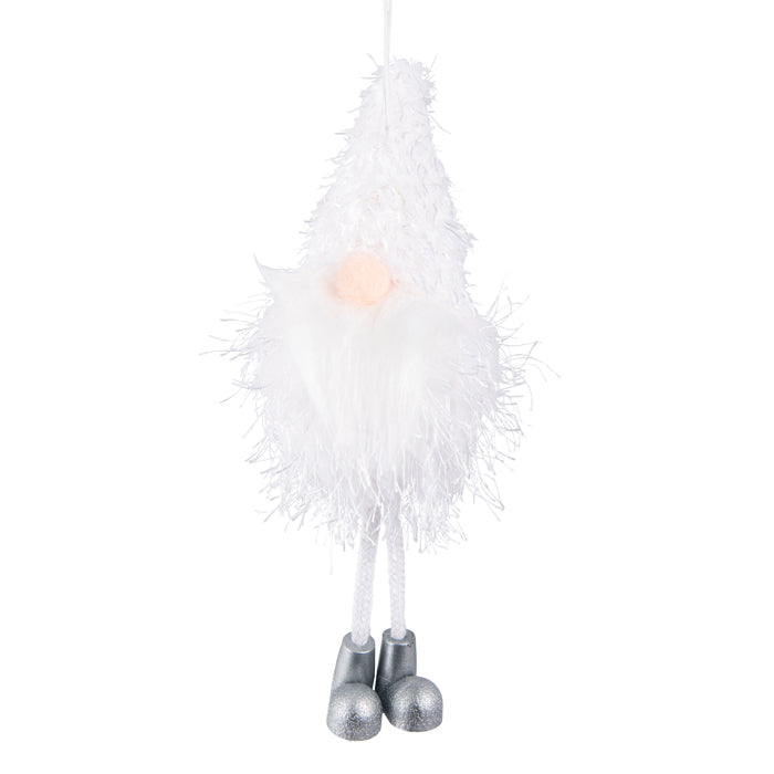 White Gnome Christmas Decoration