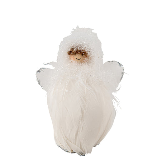 White Fairy Christmas Tree Decoration