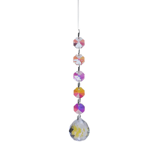 Glass Balldrop Christmas Decoration - Iridescent