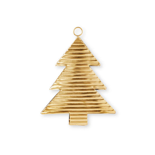 Gold Tree Christmas Decoration - Small