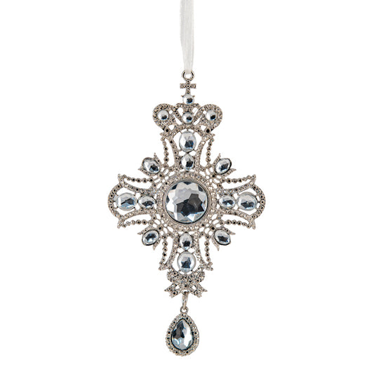 Jeweltone Cross with Drop