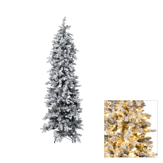 Large Perisher Pencil Pine Christmas Tree w/ LED Lighting