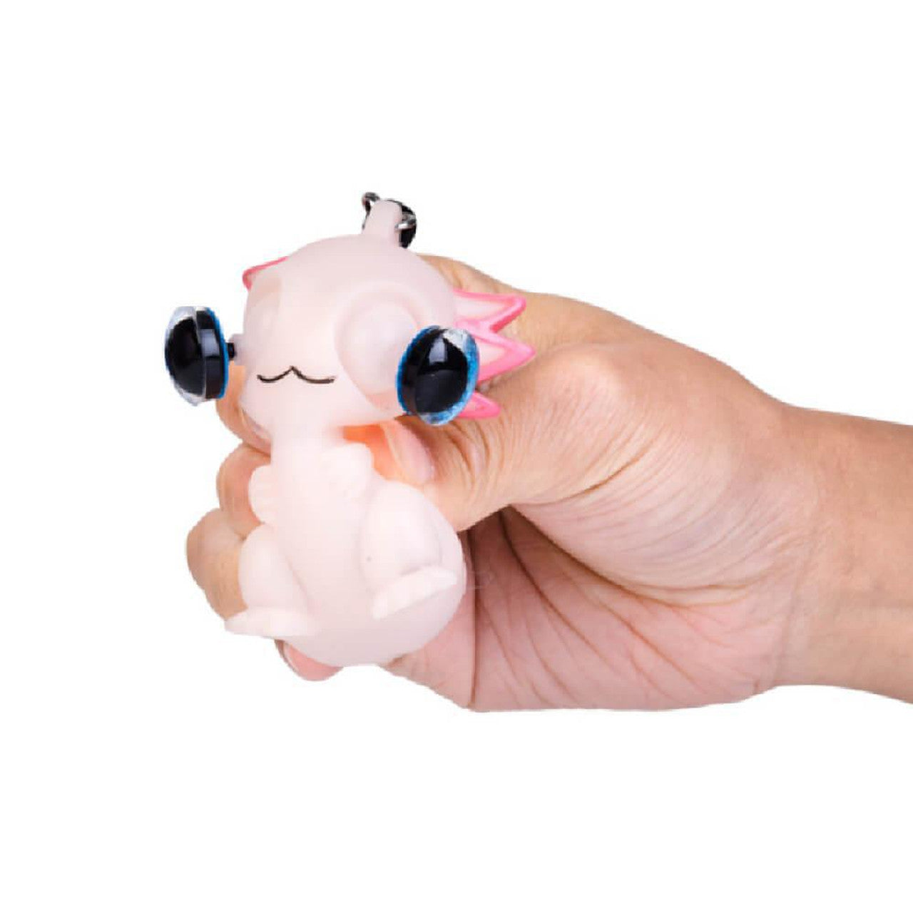 Eye Popping Axolotl Keychain - Deb's Hidden Treasures