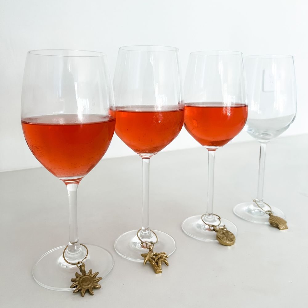 Arancio Wine Charms - Deb's Hidden Treasures
