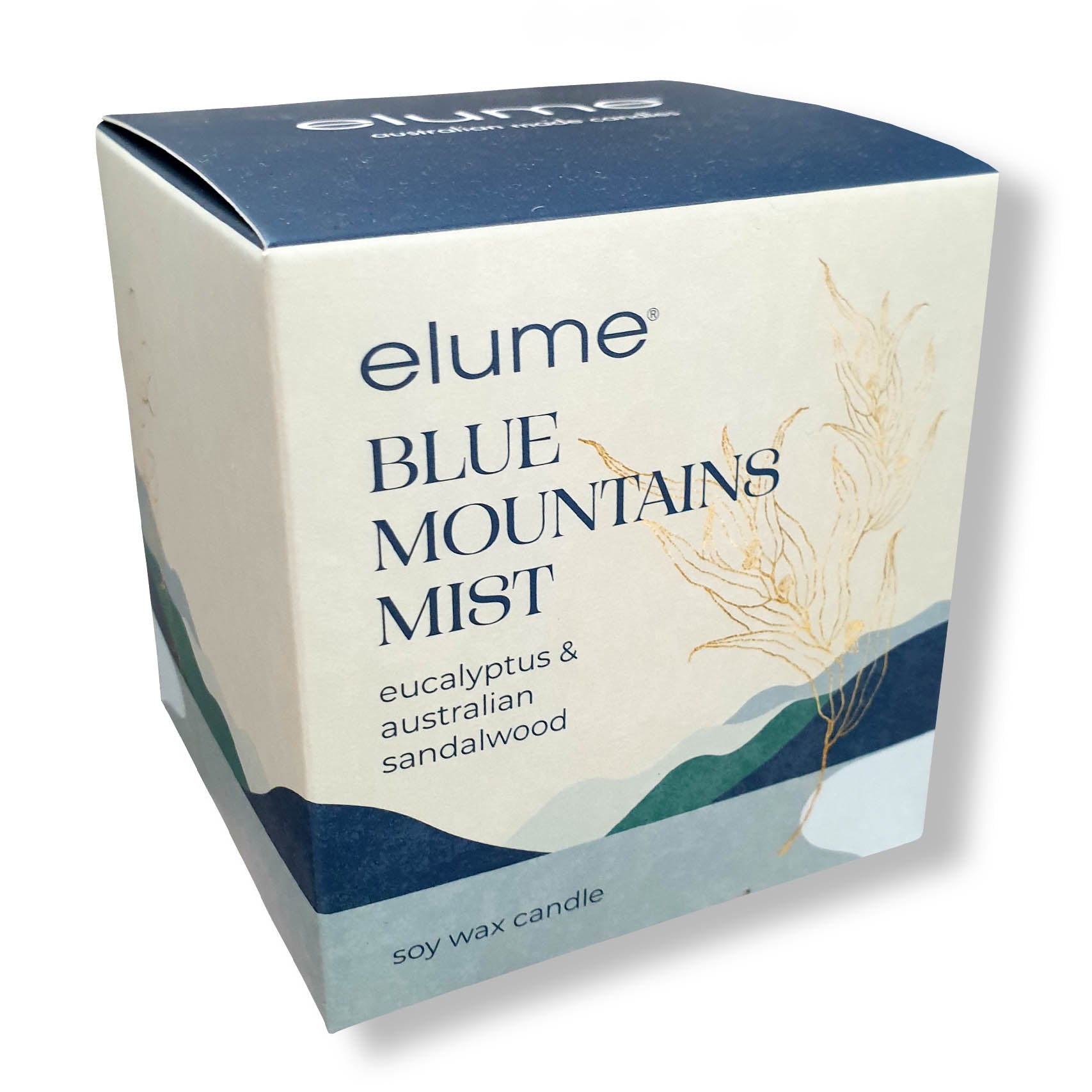 Blue Mountains Mist Soy Candle - Deb's Hidden Treasures