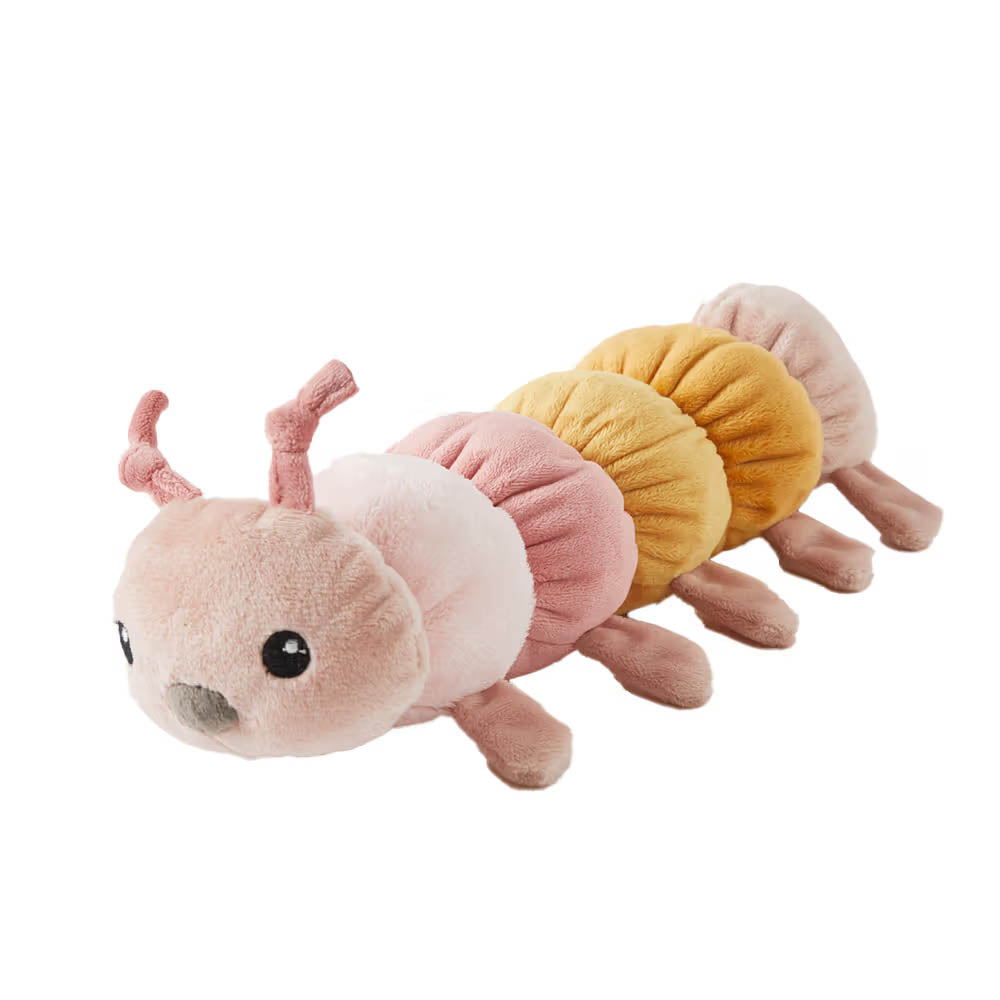 Charlie The Caterpillar Baby/Newborn Rattle 30cm - Deb's Hidden Treasures