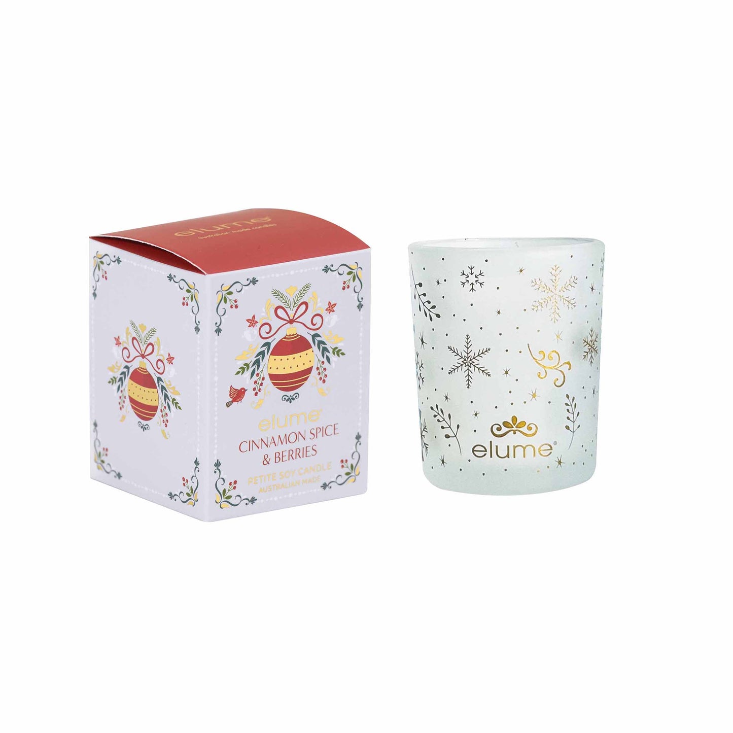 Petite Christmas Soy Candle - Spice and Berries