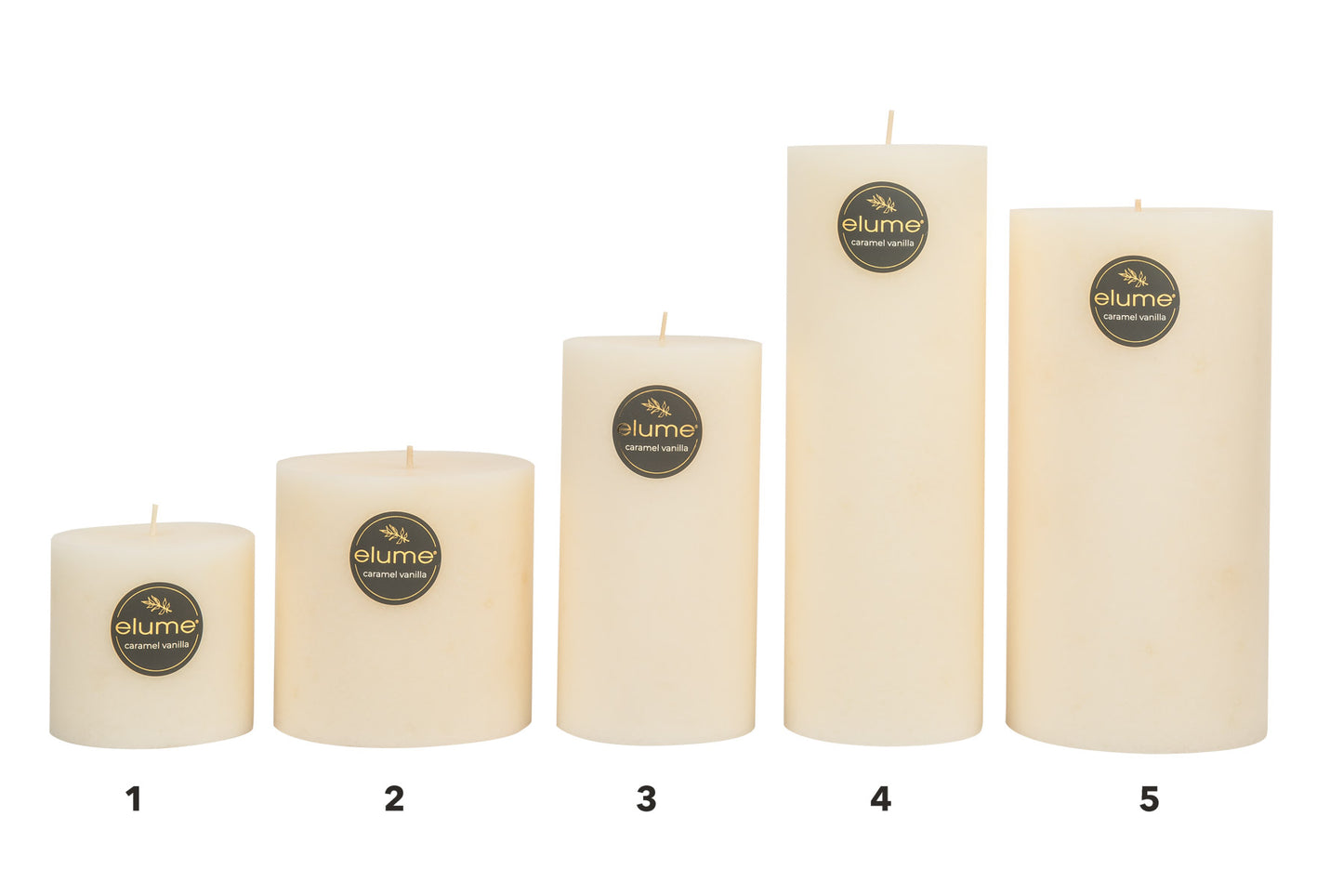 Caramel Vanilla Pillar Candle - Deb's Hidden Treasures