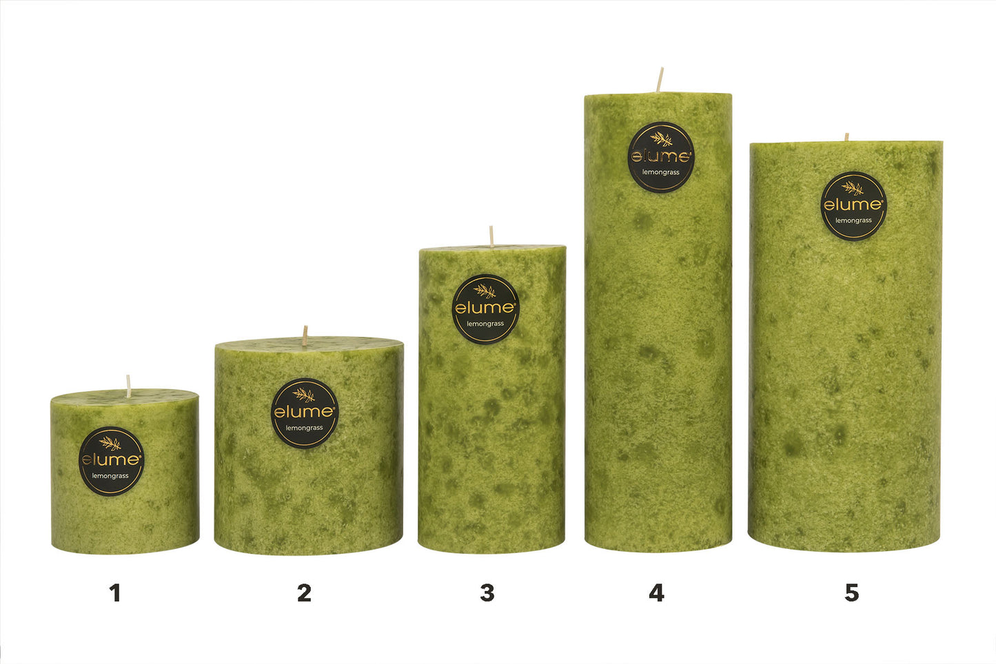 Lemongrass Pillar Candle - Deb's Hidden Treasures