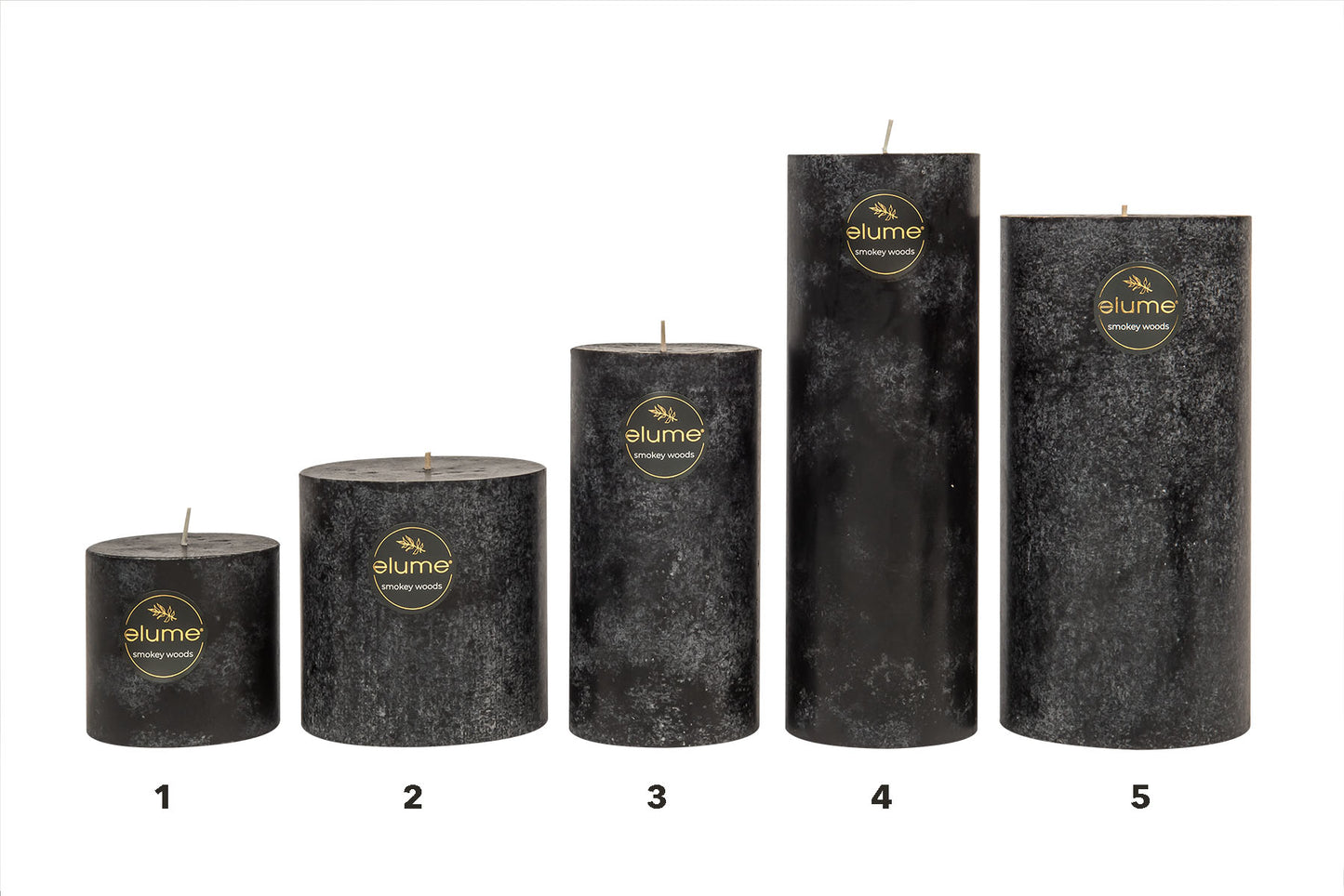 Smokey Woods Pillar Candle - Deb's Hidden Treasures