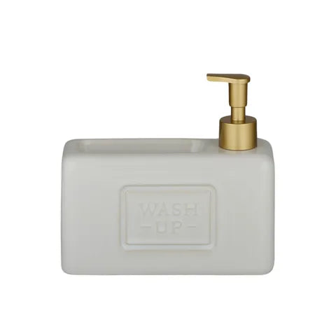 "Wash Up" Ceramic Soap Dispenser