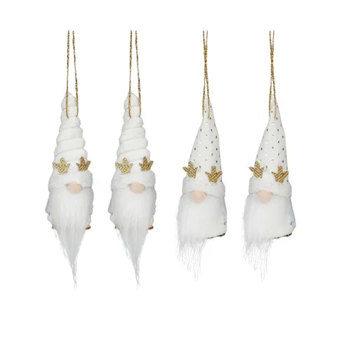 Gnome Christmas Tree Hangers - Set of 4