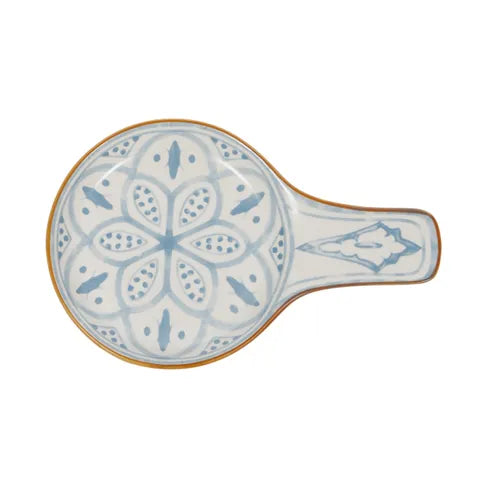 Aleah Ceramic Spoon Rest - Blue - Deb's Hidden Treasures