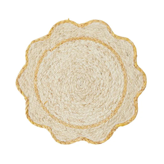 Sonny Husk Placemat - Natural/Ochre