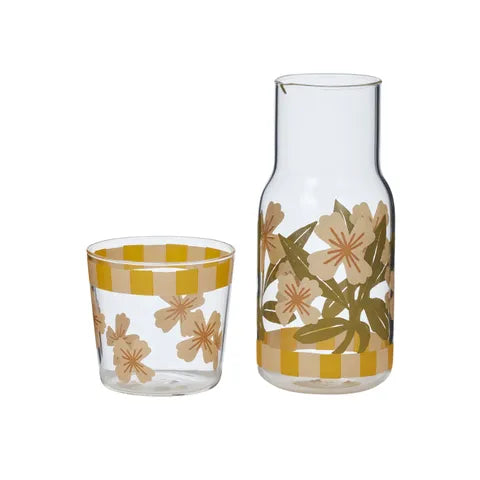 Lulu Carafe and Glass Set