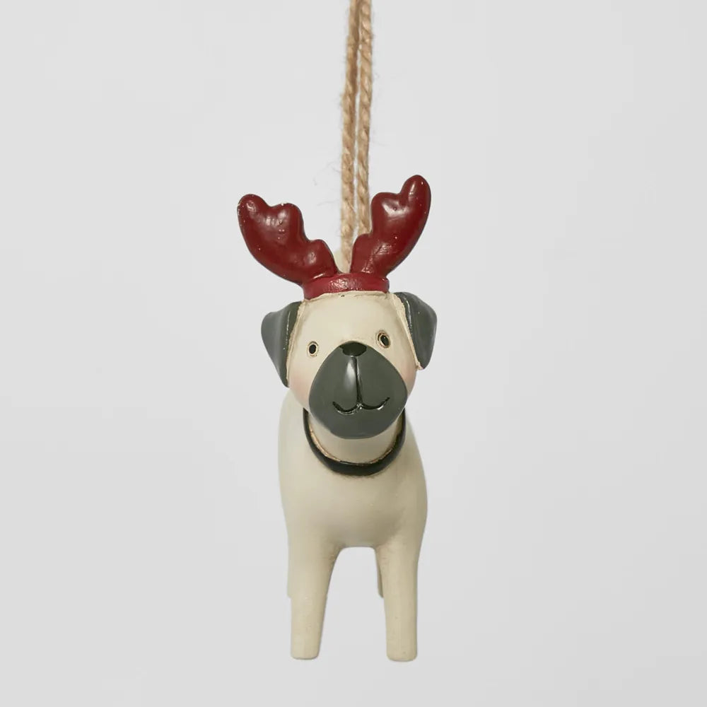 Gerald Dog Christmas Tree Decoration