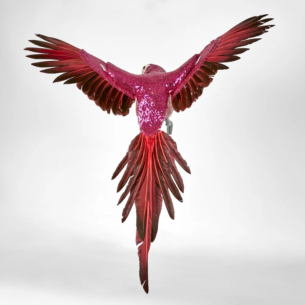 Donna!! Large Sequin Parrot - Pink