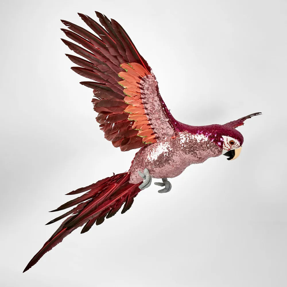 Donna!! Large Sequin Parrot - Pink