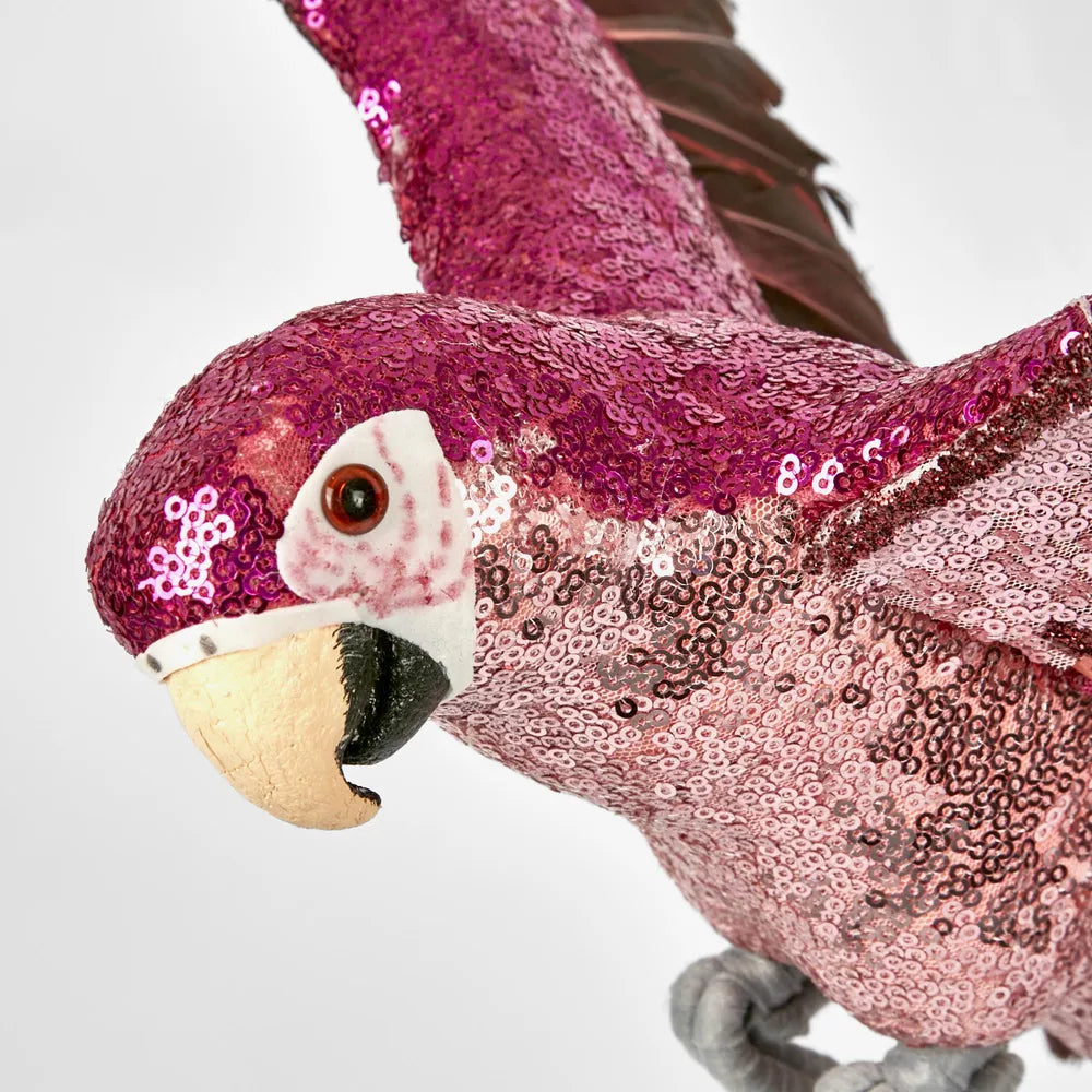 Donna!! Small Sequin Parrot - Pink