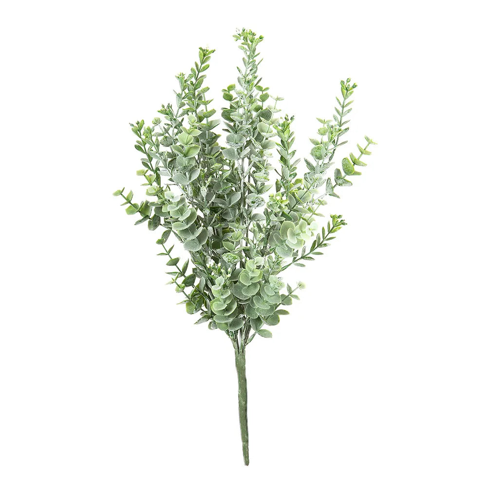 Eucalyptus Bush 40cm Green Grey - Florabelle Living