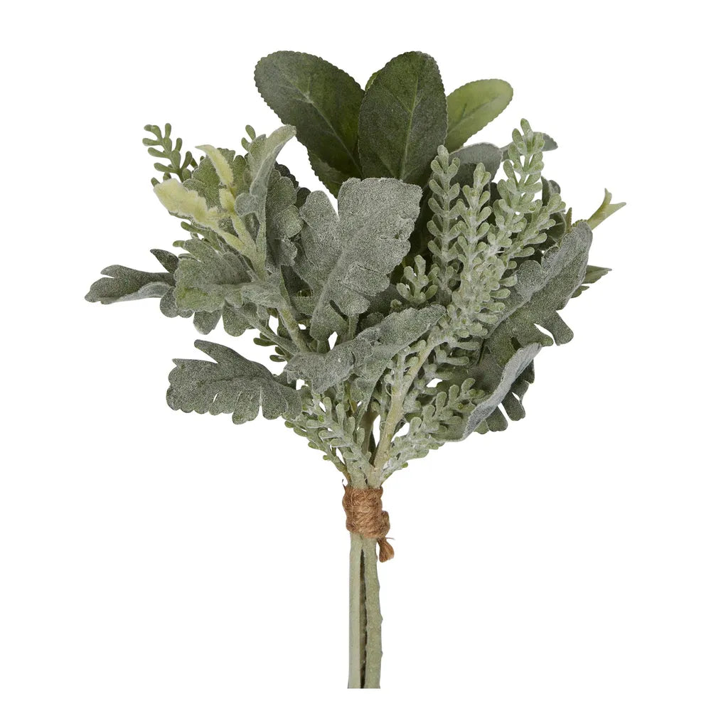 Lambs Ear Bouquet 38cm Green - Florabelle Living