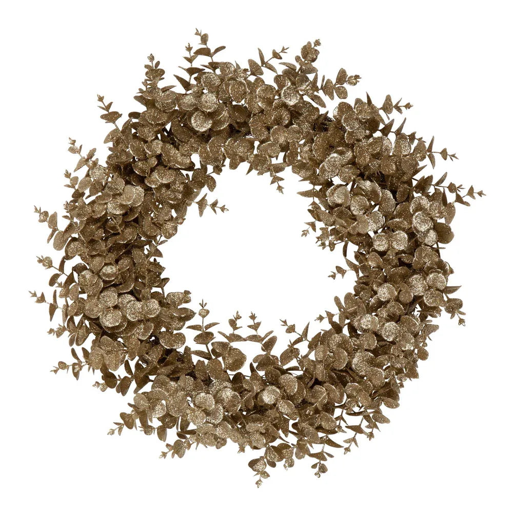 Inca Eucalyptus Christmas Wreath - Gold