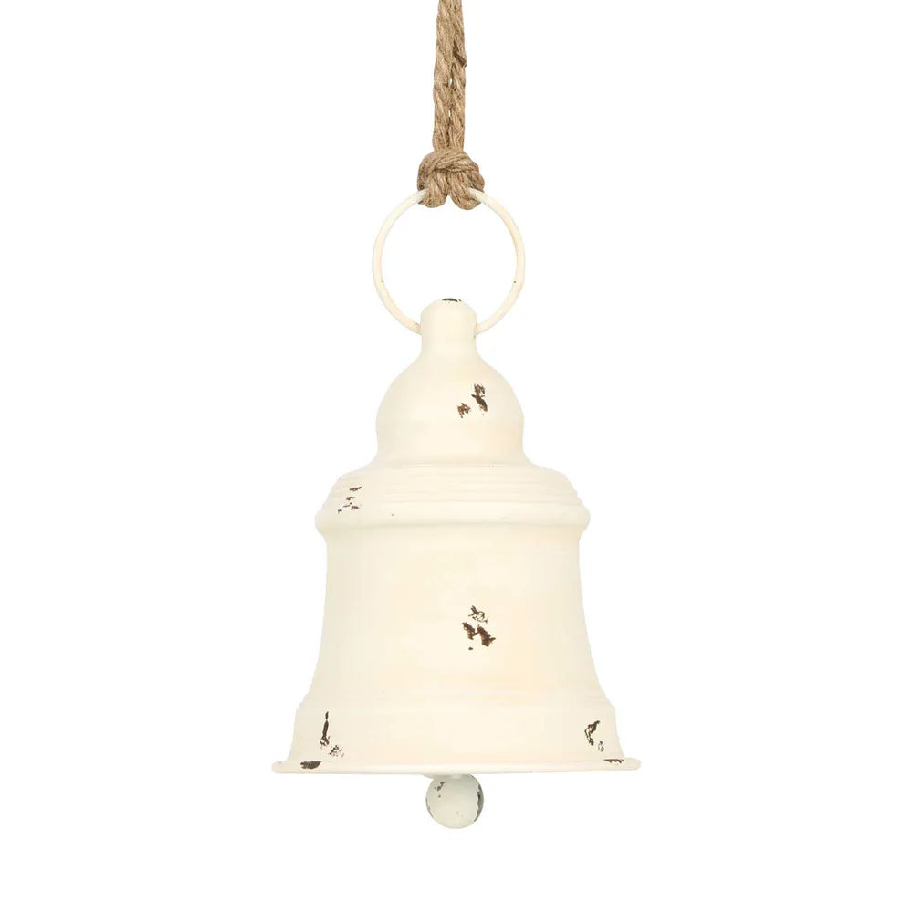 Amboun Hanging Christmas Bell - White