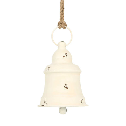 Amboun Hanging Christmas Bell - White