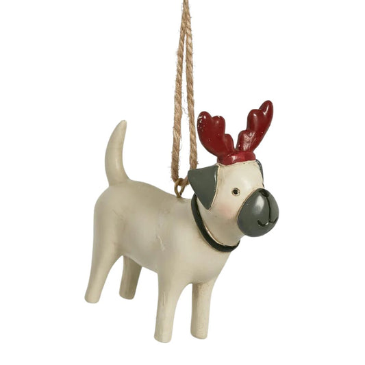 Gerald Dog Christmas Tree Decoration