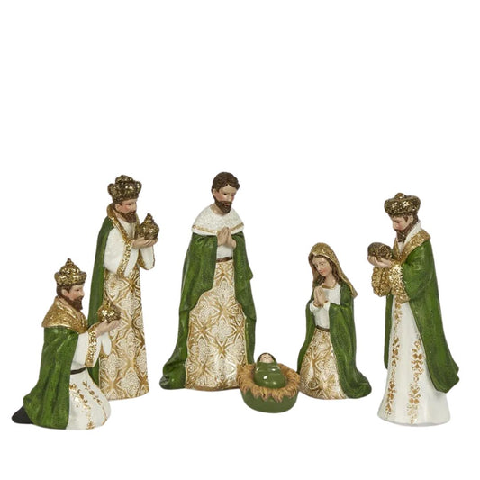 Greene Christmas Nativity Set - 6 Pieces