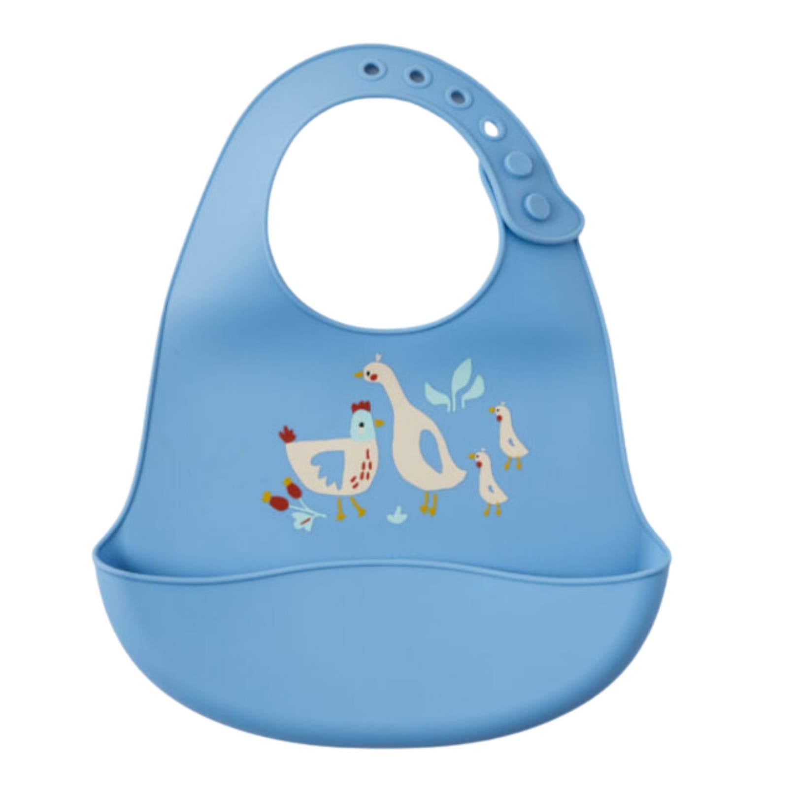 In the Meadow Silicone Bib - Jiggle & Giggle