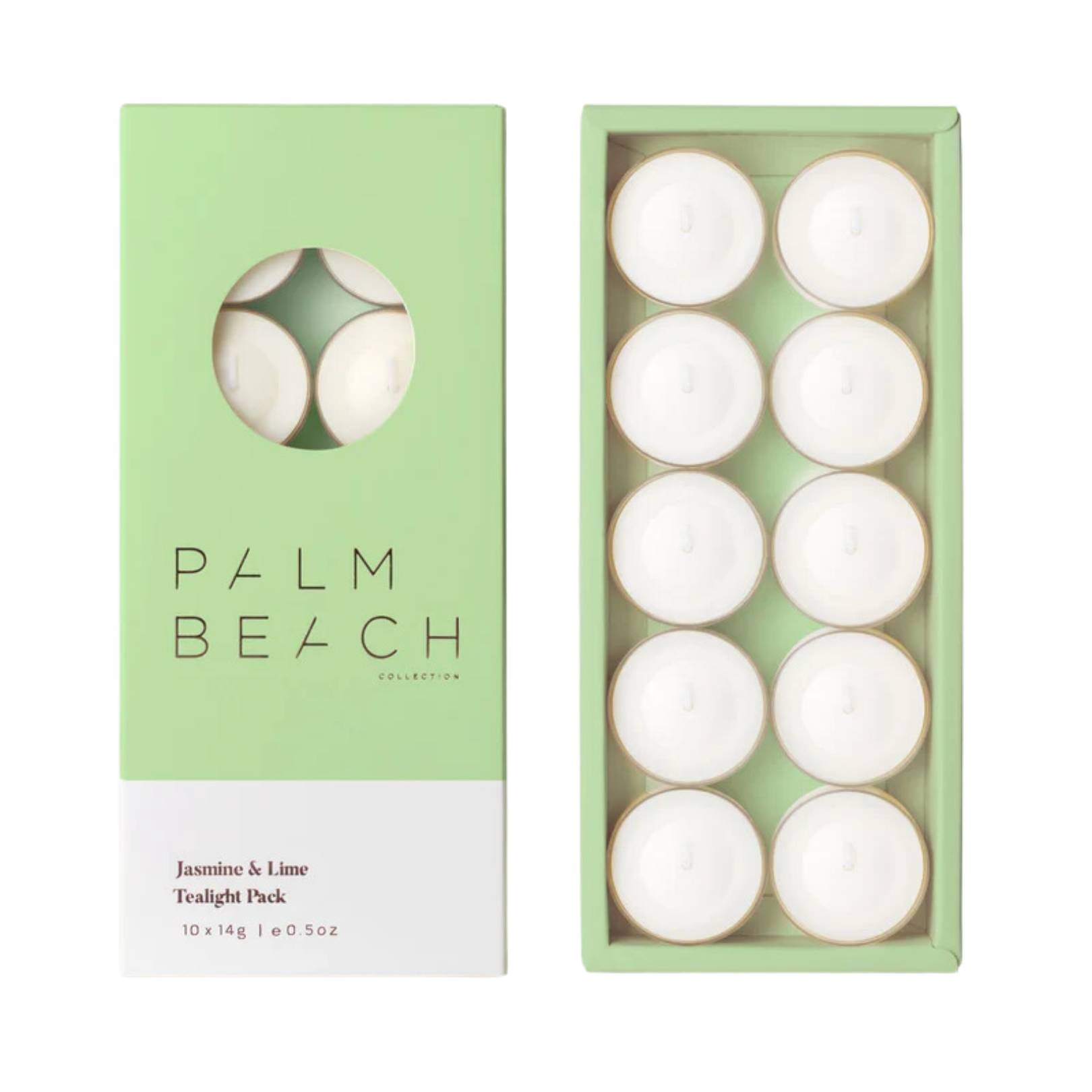 Jasmine & Lime Tealight Pack