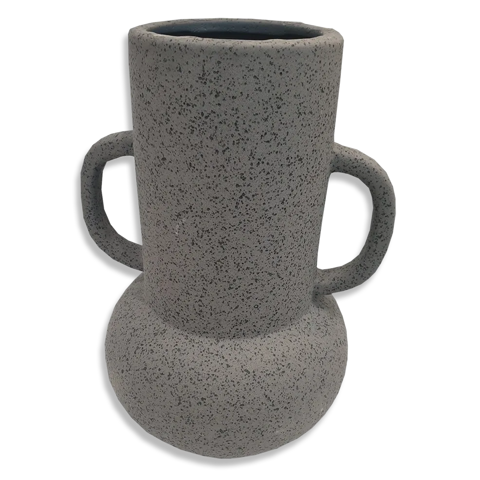 Large Dark Speckle Vase - Deb's Hidden Treasures